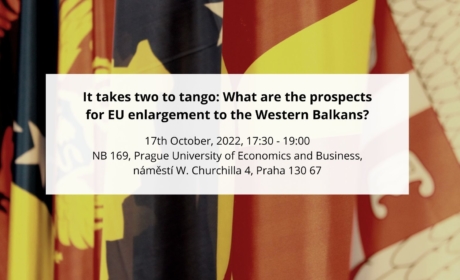 17.10. Debate: “It takes two to tango: What are the prospects for EU enlargement to the Western Balkans?”