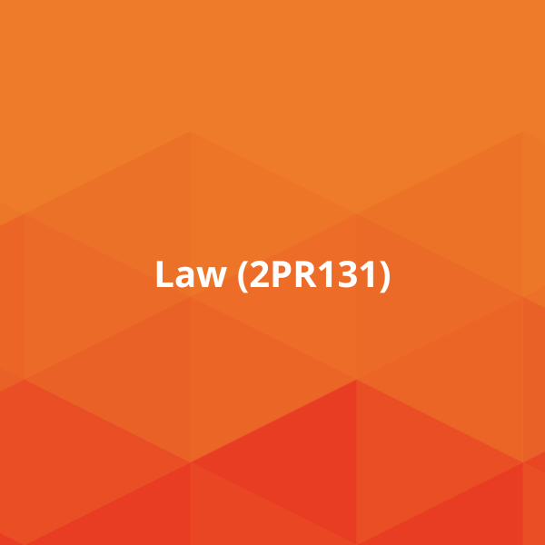 Law (2PR131)