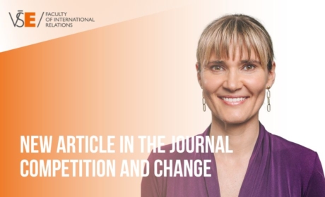 Associate Professor Jana Vlčková published an article in the prestigious international peer-reviewed journal Competition and Change.