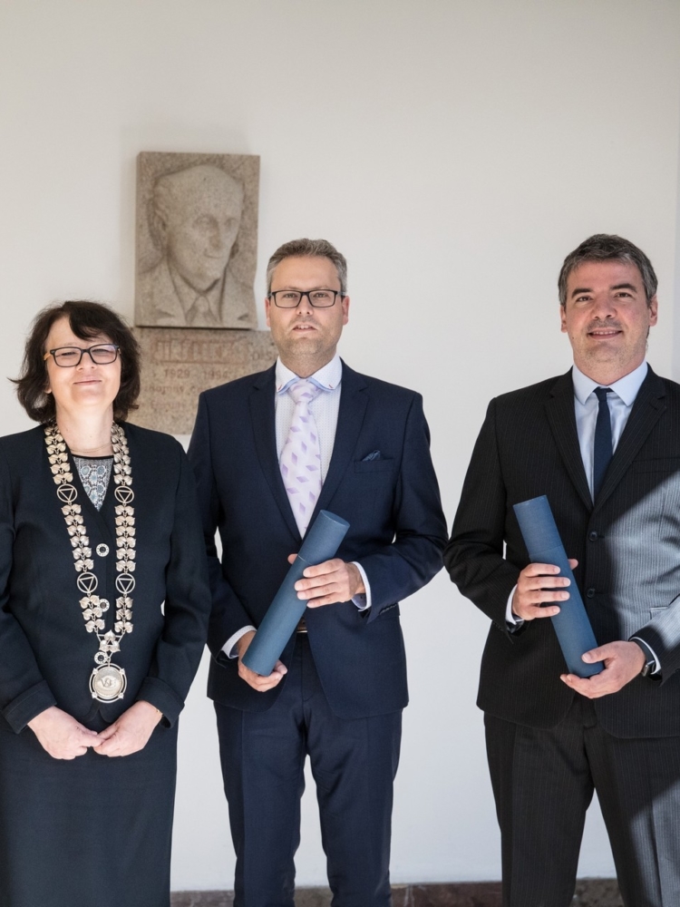 FIR Has Two New Associate Professors. Vincenzo Merella and Přemysl Průša Received a Decree From the Rector of the University of Economics, Prague.