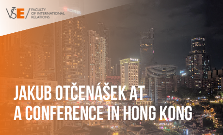Jakub Otčenášek Presented His Research at the WACS Conference in Hong Kong