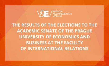 The results of the elections to the Academic Senate of the Prague University of Economics and Business at the Faculty of International Relations