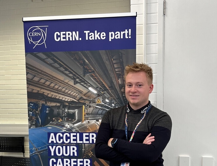 Interview: Student internship at CERN through the eyes of International Business (CZ) student Adam Kůs