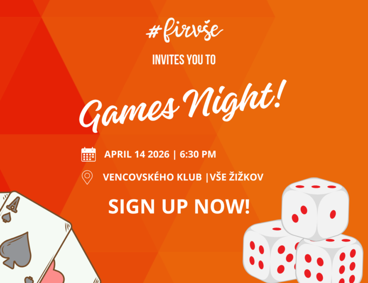 FIR invites you to Games Night!