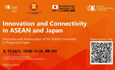 8. 11. 2023: Discussion with ambassadors of the ASEAN Committee in Prague (ACP) and Japan