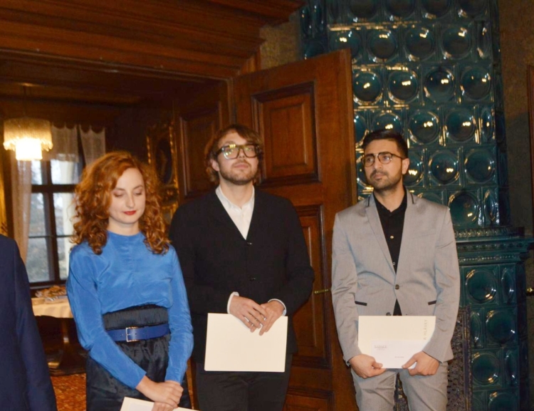 Dr. Pamir Halimzai received the Josef Hlávka award