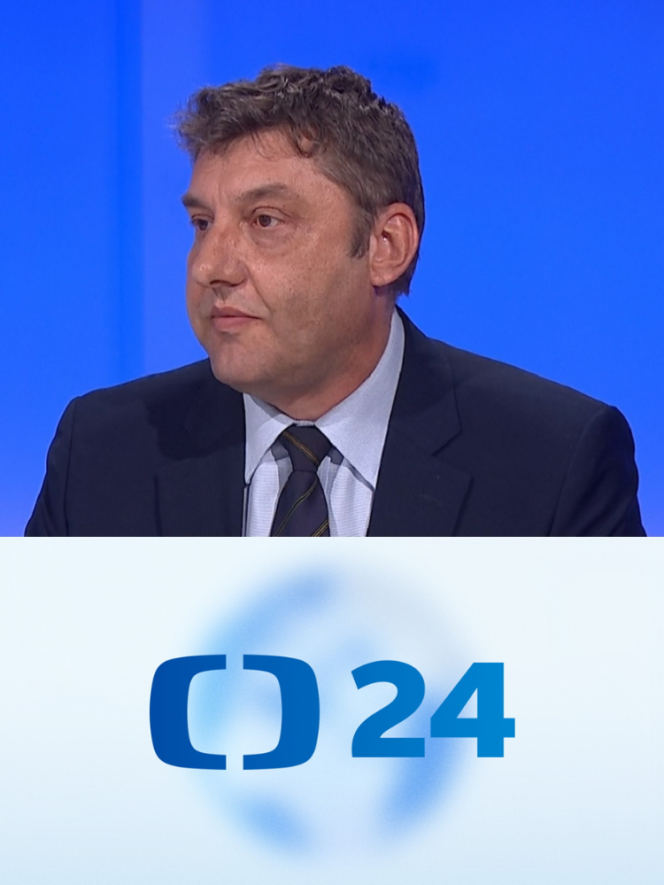 Zbyněk Dubský from FIR as a guest on 90′ CT24