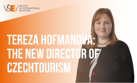 Our alumna Tereza Hofmanová is the new director of CzechTourism. Meet her in person at Alumni Wednesday.