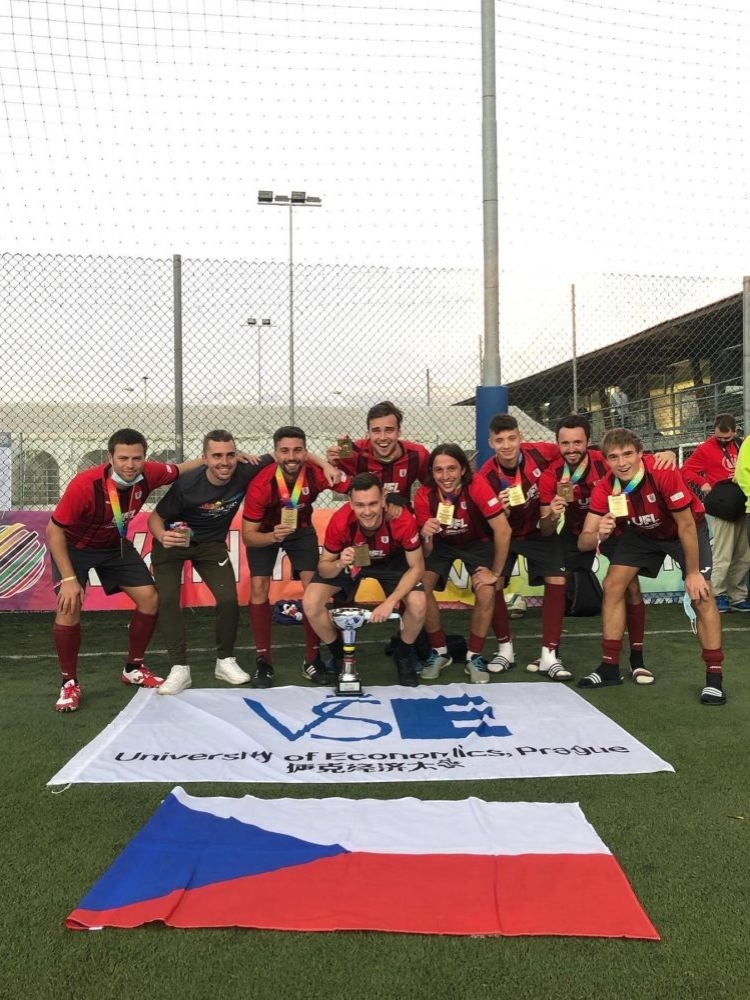 FIR students represented the university in futsal and placed 3rd in the international tournament in Rome