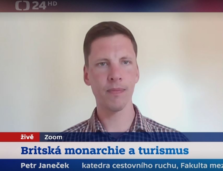 Petr Janeček from FIR commented on the topics of Royal Tourism and Overtourism in Czech TV programmes
