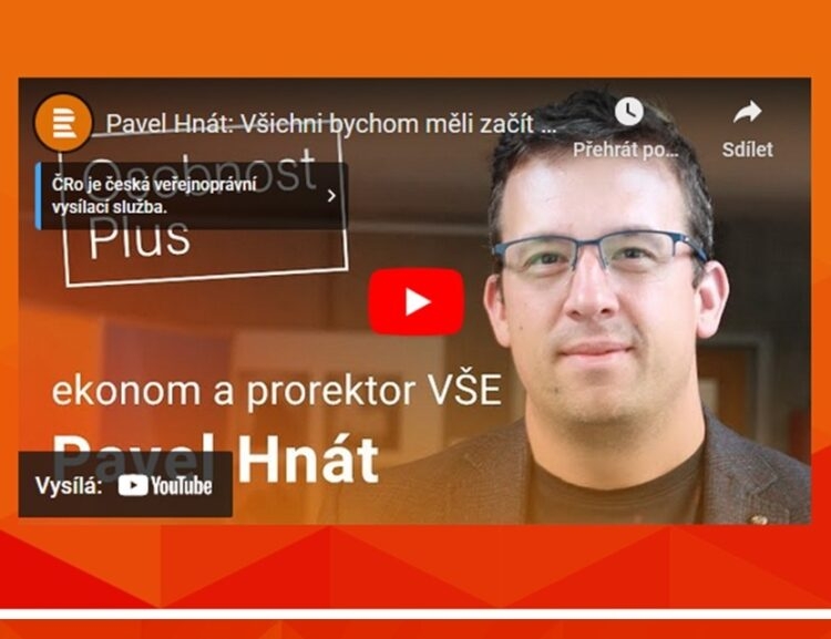 Vice-Rector Pavel Hnát appeared on the program Personality Plus on Czech Radio